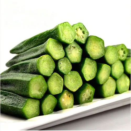 IQF Frozen Vegetables Whole Cut Okra