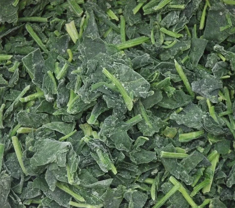 Frozen Vegetables Frozen Chopped IQF Spinach