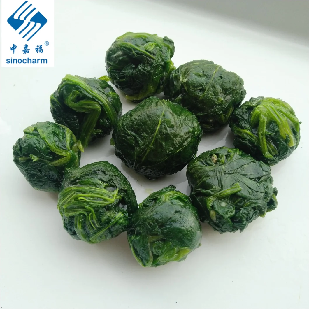 IQF Frozen Chopped Spinach From China Market Wholesale Price