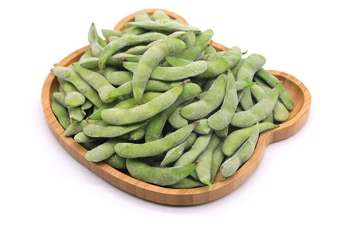 Green Soybean Frozen Cooked Edamame in Pod