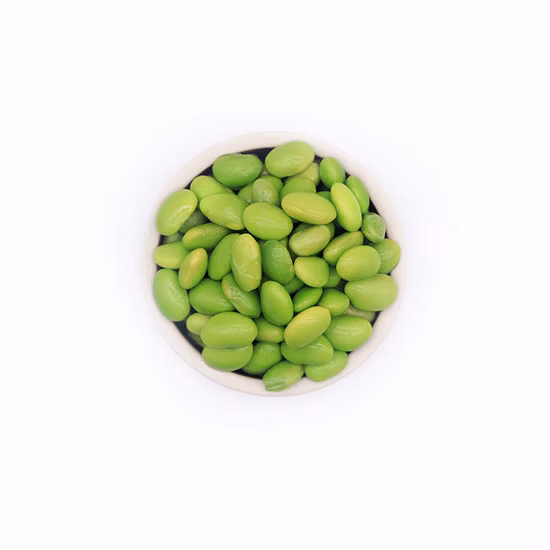 Noccioli di edamame congelati sgusciati di edamame verde IQF Sinocharm con certificato Brc