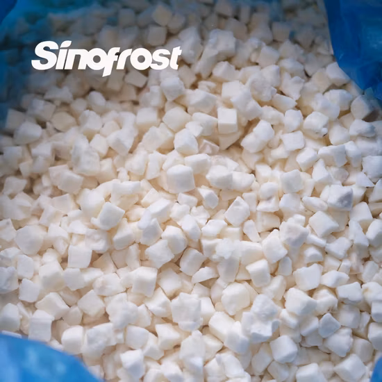 Nuovo raccolto di castagne d'acqua congelate IQF dalla Cina