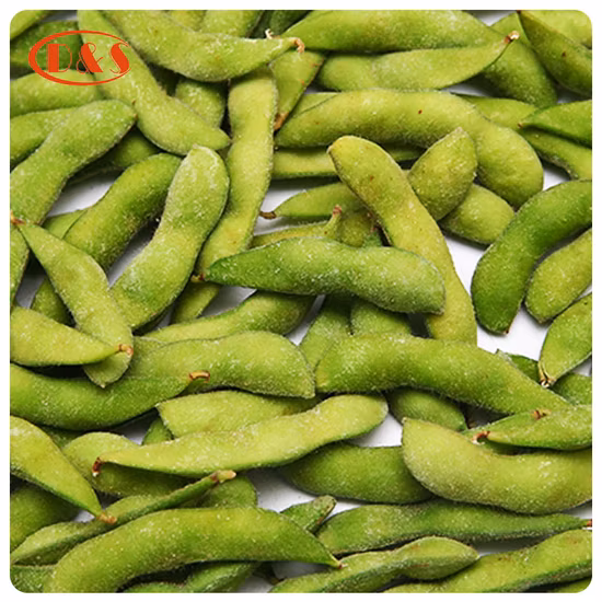 Semi di soia verde congelati IQF Cina di alta qualità / Edamame con Brc Garde a